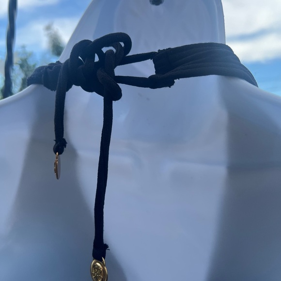 Juicy Couture Black Halter Bikini Women’s NWT Swimsuit 2 Pcs Y2K - Picture 7 of 10